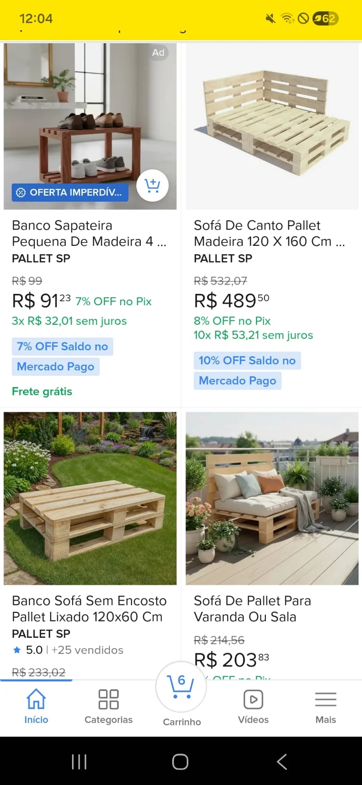 Valor no Mercado Livre 3