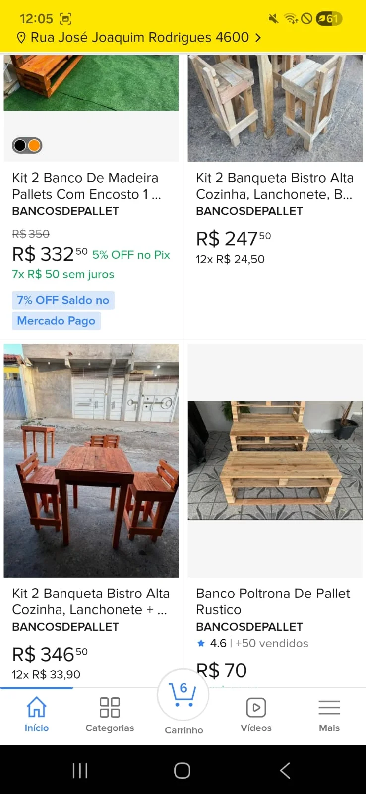 Valor no Mercado Livre 5